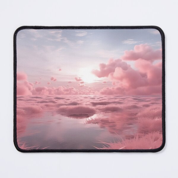 Item preview, Pink Wetlands at Sunrise - Digital Art designed and sold by SnoopyTF.