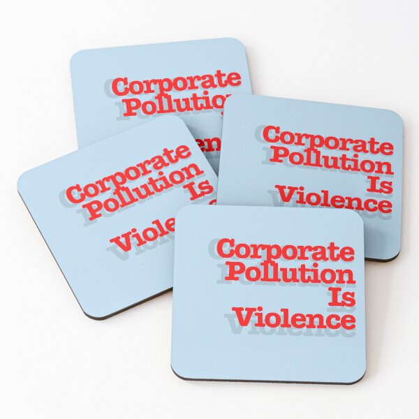Item preview, Corporate Pollution Is Violence Text - Activism designed and sold by jolabrese.