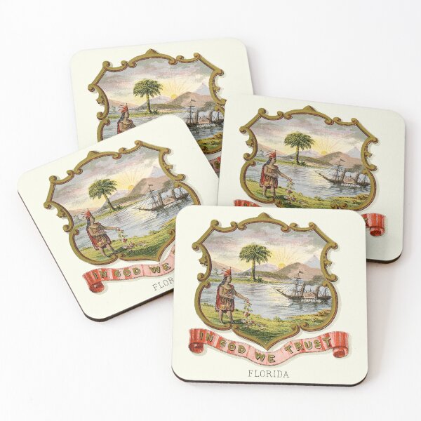 Item preview, 1876 Florida Coat of Arms designed and sold by historicimage.