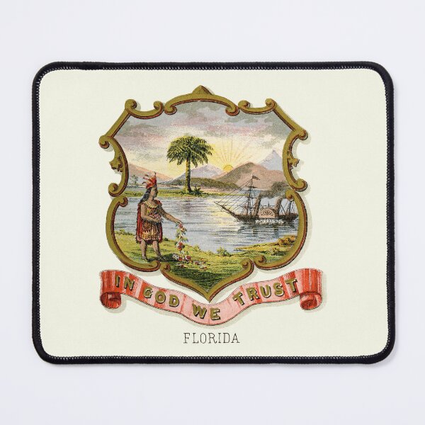 Item preview, 1876 Florida Coat of Arms designed and sold by historicimage.