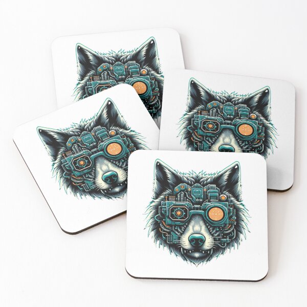 Item preview, Robotic Wolf designed and sold by MrAI-Store.