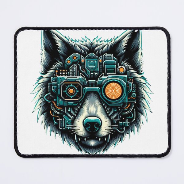 Item preview, Robotic Wolf designed and sold by MrAI-Store.