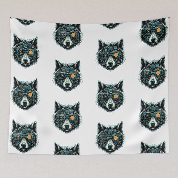 Item preview, Robotic Wolf designed and sold by MrAI-Store.