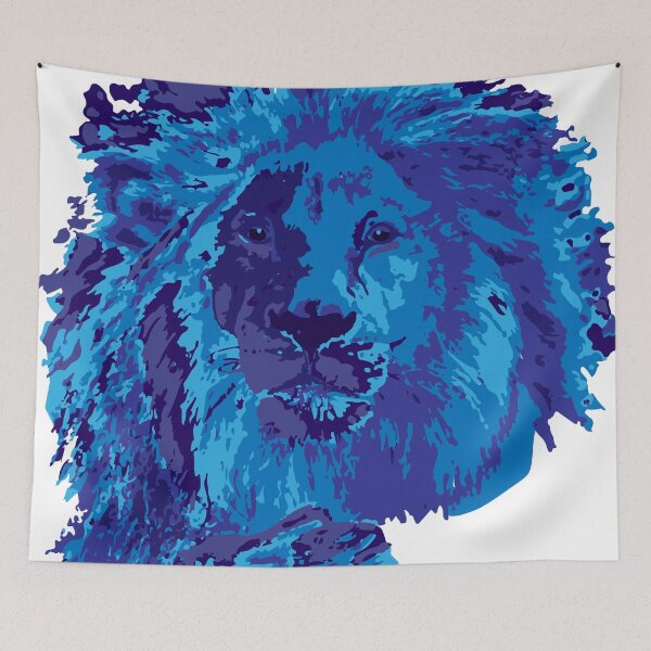 Artikelvorschau, BLAUER LÖWE entworfen und verkauft von IrynaSv.