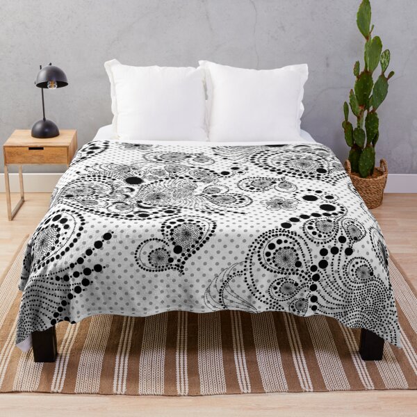 Item preview, Black dots creating a patterna designed and sold by Snaret.