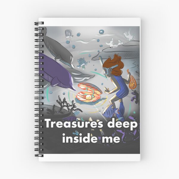 Item preview, Treasures deep inside me designed and sold by JulietFrost.
