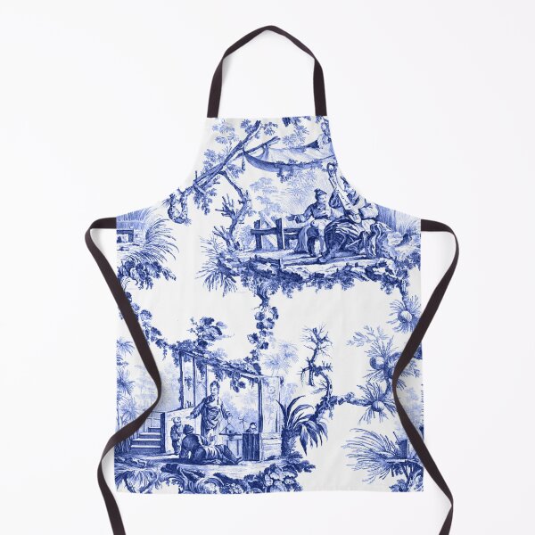 Item preview, Blue Chinoiserie Toile designed and sold by TheChinoiserie.