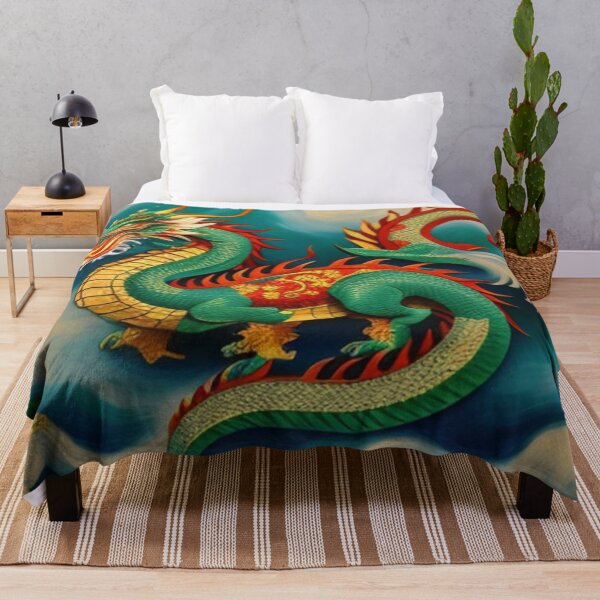 Item preview, Dragon in the clouds designed and sold by Roxburylane.