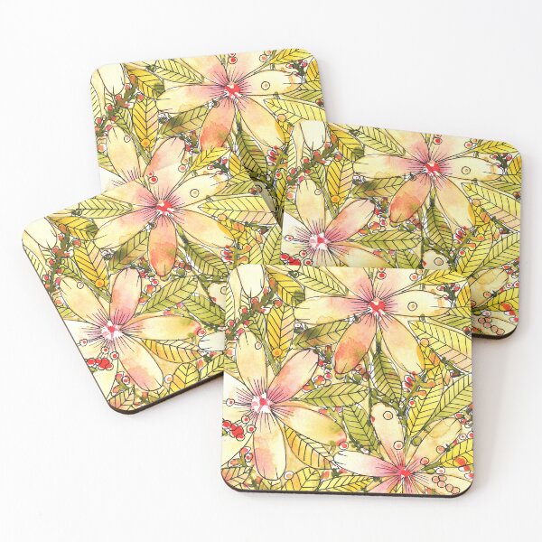 Item preview, Serenade of White Petals, Hand-Painted Daisy Garden designed and sold by Clara Fruggeri.