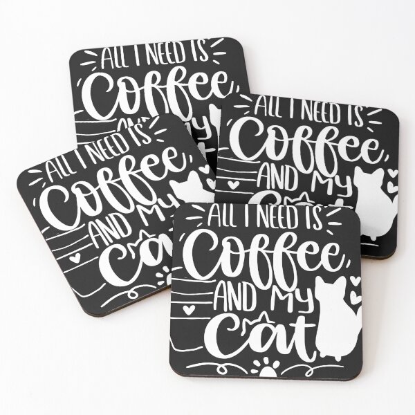 Item preview, All I Need Is Coffee And My Cat designed and sold by Artifylab.