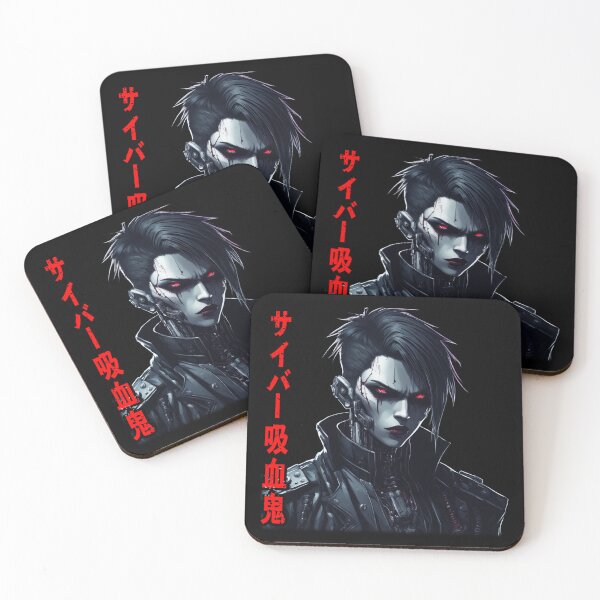 Item preview, Cyber-Vampire Kanji, Undead Cyberpunk designed and sold by Burn-Ego.
