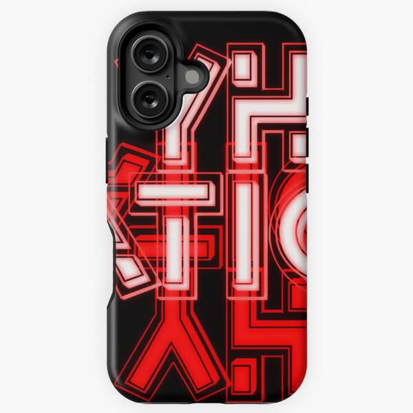 Vista previa del artículo con la obra «Flip de neón (rojo)», diseñado y vendido por YHHimself.