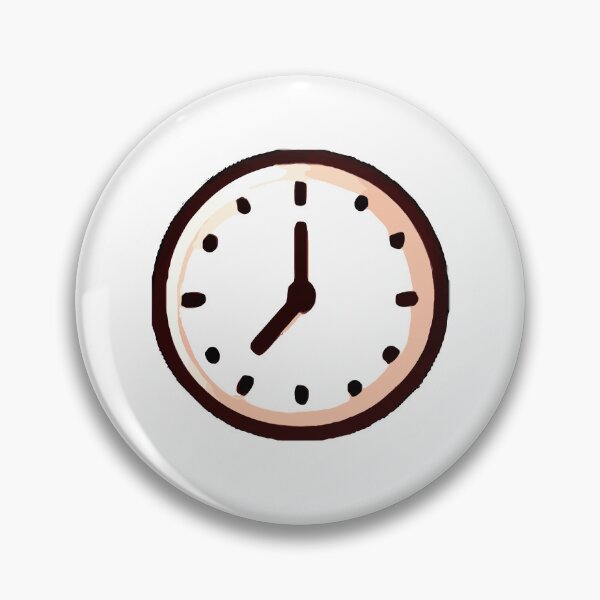 Item preview, Cute Clock Daily Sticker designed and sold by Black Bunny.
