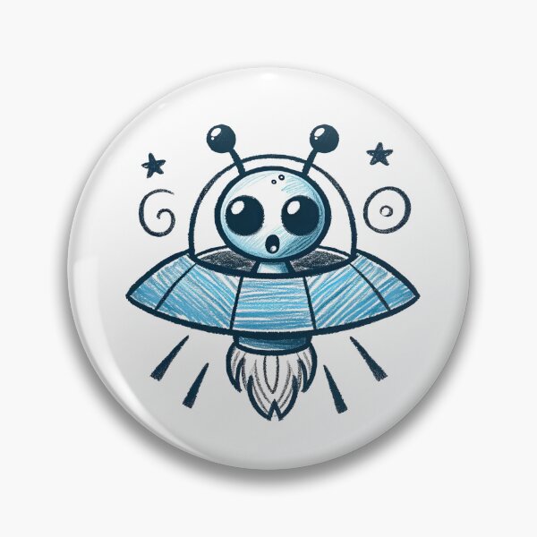 Item preview, Cosmic Playmate: A Child's Vision of an Alien Friend designed and sold by artwaves.