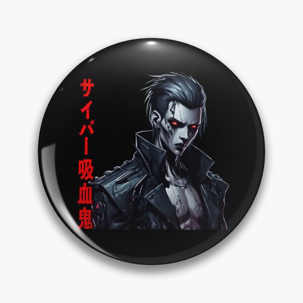 Item preview, Cyber-Vampire Kanji, Strigoi Cyberpunk designed and sold by Burn-Ego.
