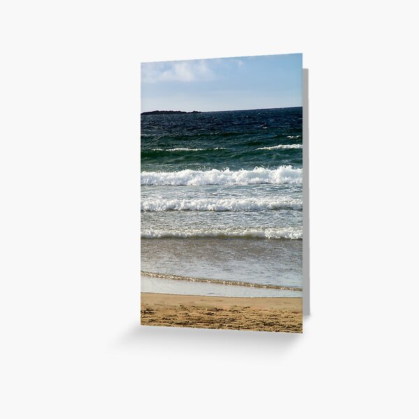 Northern Irish Waves Greeting Card
