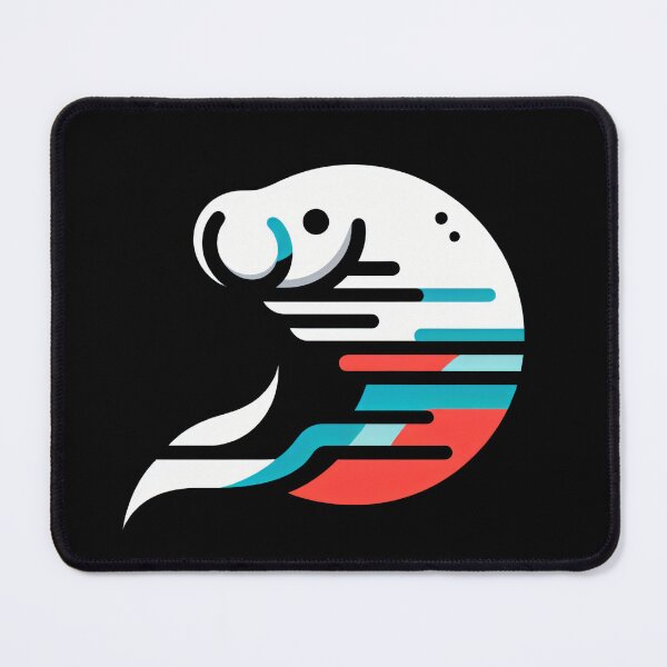Item preview, Gentle Waters: Minimalist Manatee designed and sold by Mechanical-Artt.