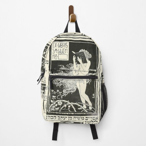 Item preview, HD. Reading- Ex Libris, by Ephraim Moses Lilien designed and sold by MINDTHECHERRY.