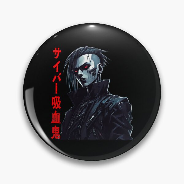 Item preview,  Cyber-Vampire Kanji, Gothic Cyberpunk designed and sold by Burn-Ego.