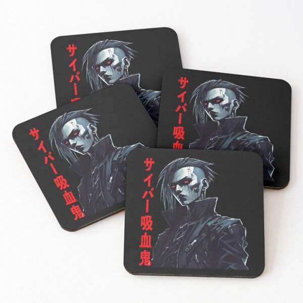 Item preview,  Cyber-Vampire Kanji, Gothic Cyberpunk designed and sold by Burn-Ego.