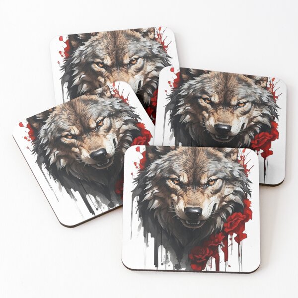 Item preview, Wolf Rose designed and sold by david stigler.