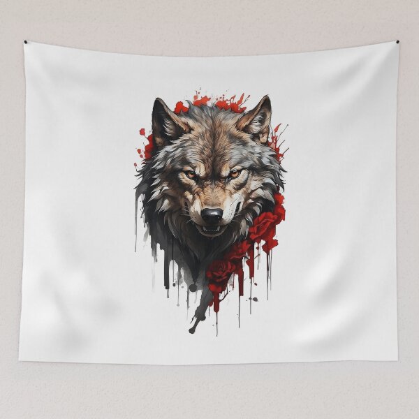 Item preview, Wolf Rose designed and sold by david stigler.