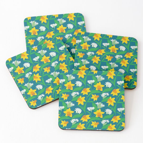 Item preview, Dance of daffodils and wild garlic designed and sold by SaliMontoDesign.