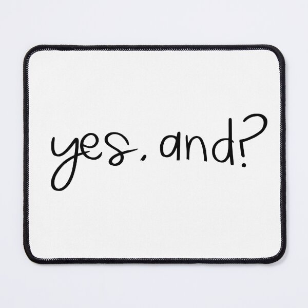 Item preview, yes, and? designed and sold by evreytime.