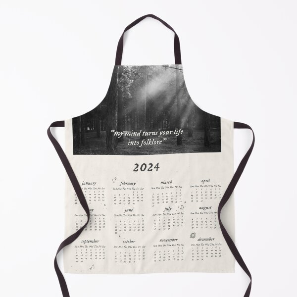 Item preview, Taylor Swift Folklore Calendar designed and sold by vicksp.