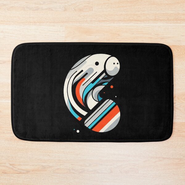 Item preview, Tranquil Tides with Minimalist Manatee designed and sold by Mechanical-Artt.