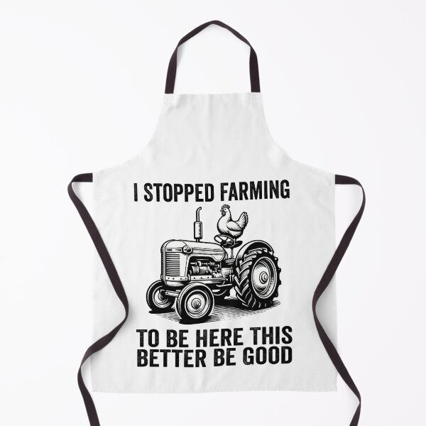 Item preview, I Stopped Farming To Be Here This Better Be Good designed and sold by Animal-Replicas.
