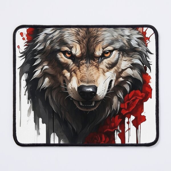 Item preview, Wolf Rose designed and sold by david stigler.