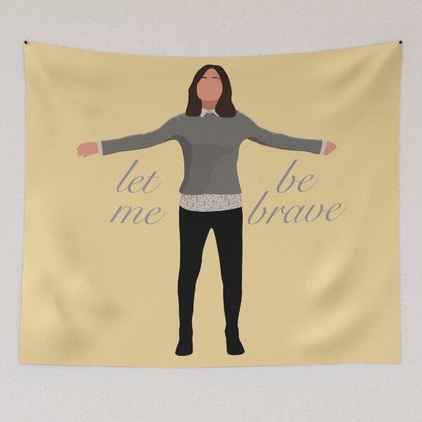 Item preview, Clara Oswald Let me be Brave - Face the Raven  designed and sold by CocoCat38.