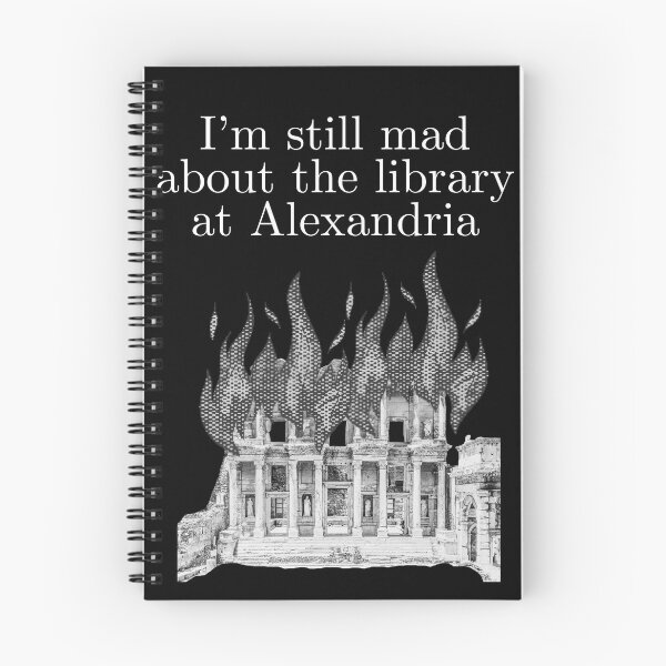 Item preview, I'm still mad about the library at Alexandria designed and sold by Your Entire Sense Of Identity.
