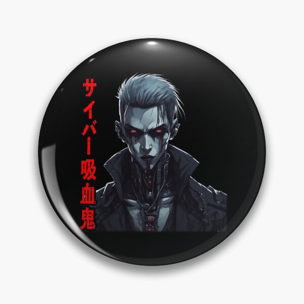 Item preview, Cyber-Vampire Kanji, Dark Cyberpunk designed and sold by Burn-Ego.