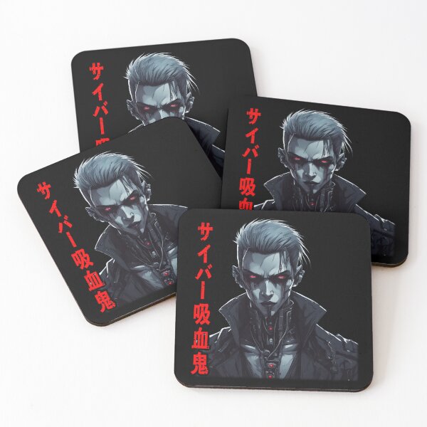 Item preview, Cyber-Vampire Kanji, Dark Cyberpunk designed and sold by Burn-Ego.