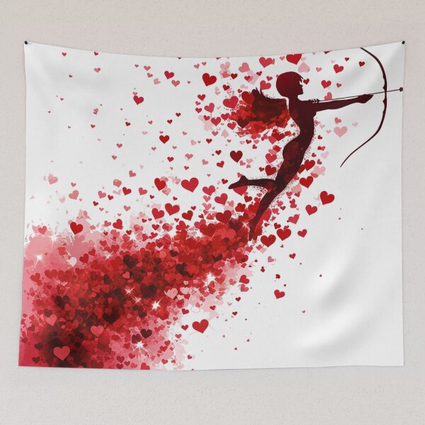 Item preview, Cupid's Crescendo: A Symphony of Hearts in Flight designed and sold by dungeonwarriors.