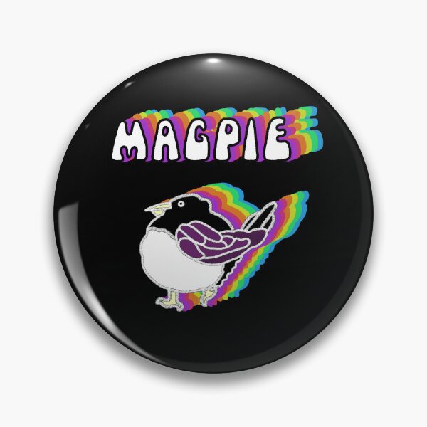 Item preview, Magpie Tv designed and sold by GemimaRosaArt.