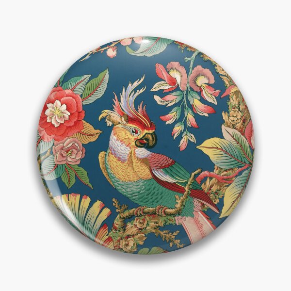 Item preview, Antique French Chinoiserie in Blue designed and sold by TheChinoiserie.