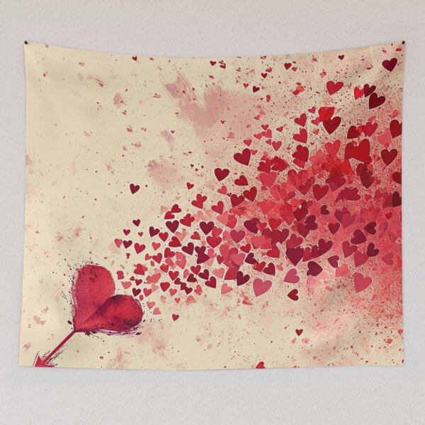 Item preview, Ephemeral Heartburst: The Whimsical Flight of Cupid's Whisper designed and sold by dungeonwarriors.