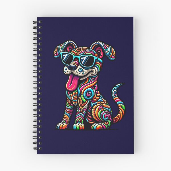 Item preview, tie dye dog  designed and sold by ONIX23.