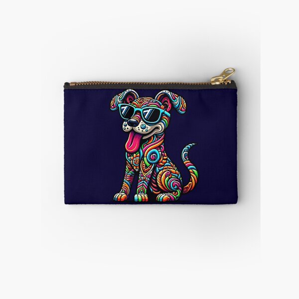 Item preview, tie dye dog  designed and sold by ONIX23.