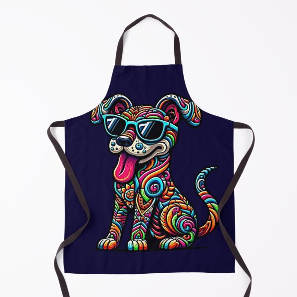 Item preview, tie dye dog designed and sold by ONIX23.