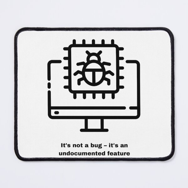 Item preview, Feature Not Bug: Developer's Wit designed and sold by RetroRover.