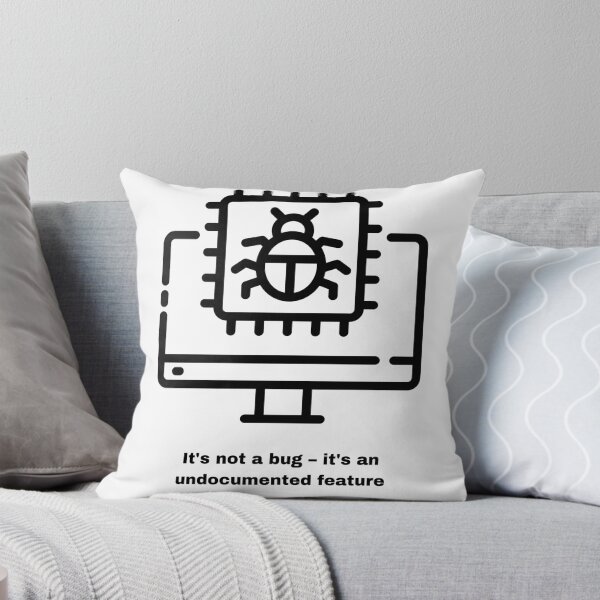 Item preview, Feature Not Bug: Developer's Wit designed and sold by RetroRover.