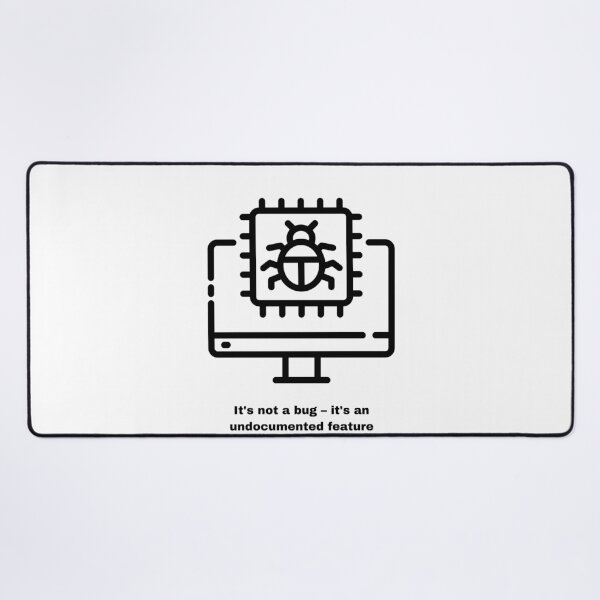 Item preview, Feature Not Bug: Developer's Wit designed and sold by RetroRover.