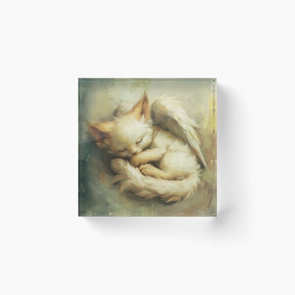 Item preview, Slumbering Seraph: The Dreaming Griffin Cub's Repose designed and sold by dungeonwarriors.