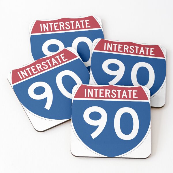 Item preview, Interstate 90 Highway Sign designed and sold by trqffic.