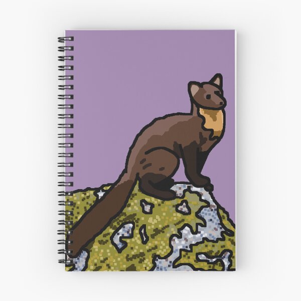 Item preview, Pine Marten Pixel Art designed and sold by EMStantonDesign.