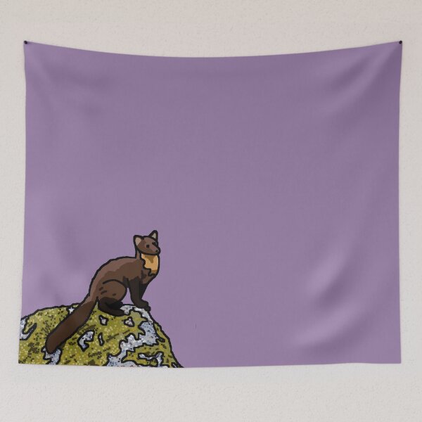 Item preview, Pine Marten Pixel Art designed and sold by EMStantonDesign.